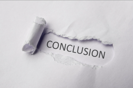 Timewise conclusion visual